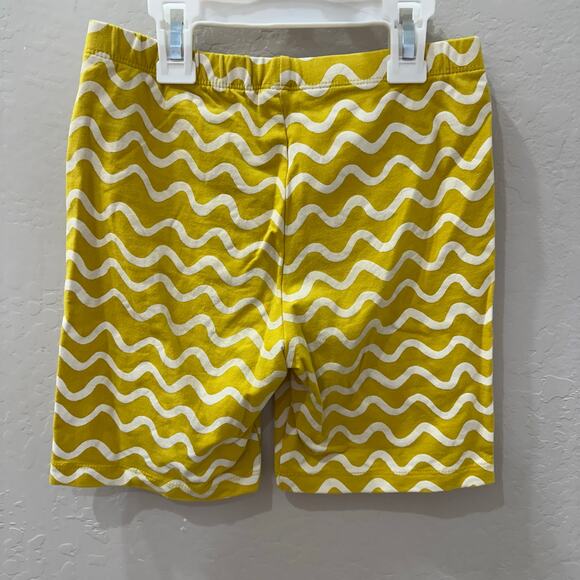 Tea Collection Golden Yellow Wave Bike Shorts - Picture 3 of 6